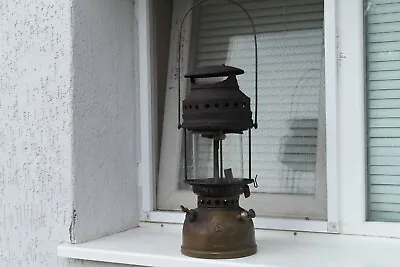 VINTAGE Old Made German LAMP GASOLINE LANTERN PETROMAX AIDA N214N  • $290