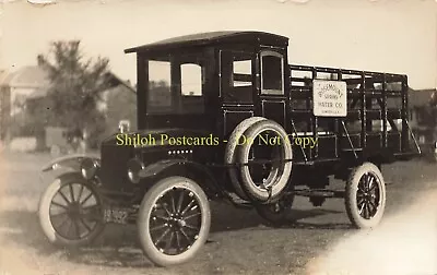 $100 • Buy Rosemont Spring Water Co  Somerville NJ Delivery Truck Circa 1910 RPPC