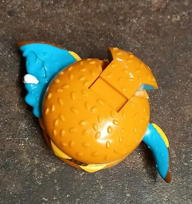 Vintage 1990 McDonald's Food Changeable Transformers Burger Toy Seahorse • $12.34