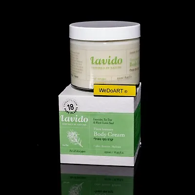 LAVIDO Thera Intensive Body Cream Lavender Tea Tree & Black Cumin Seed • $55