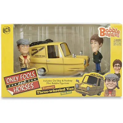 £18.95 • Buy Only Fools And Horses Bobble Head Buddies Box Set With Regal 3 Wheeled Van