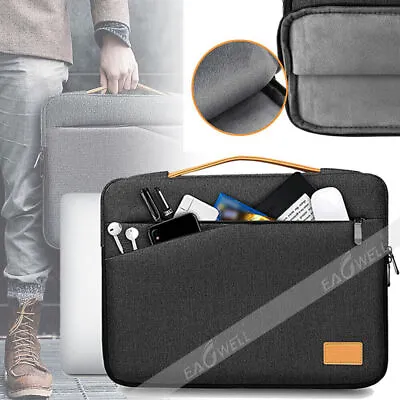 Universal 15.6  Laptop Sleeve Carry Case Briefcase Bag For Dell Lenovo MacBook • $31.89