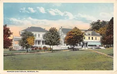 MERCER PA ~ SANITARIUM FOR NERVOUS & MENTAL DISORDERS ~ C. 1920-1930s • $12