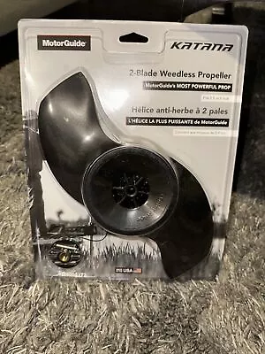 New Motorguide Katana 2 Blade Weedless Propeller 8m4004173 • $48.75