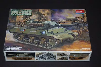 US Tank Destroyer M-10 Gun Motor Carriage - 1/35 Academy #1393 Open Box No Instu • $32.99