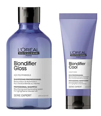 £28.98 • Buy Loreal Serie Expert Blondifier/Gloss Shampoo 300ml/Conditioner 200ml