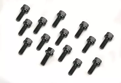 Mr. Gasket 976 Header Bolts - 5/16-18 X 3/4 Inch Hex Head - Black Oxide • $18.95