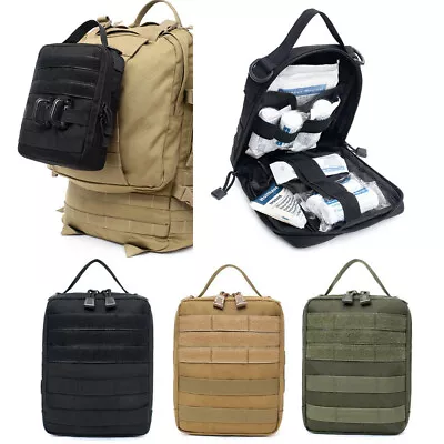 Tactical Survival Hunting Pouch Molle EMT IFAK First Aid Kit Storage Medic Bag • $7.99