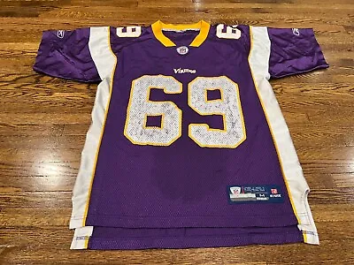 Reebok Jared Allen Jersey Sz M Purple Minnesota Vikings Equipment NFL • $20