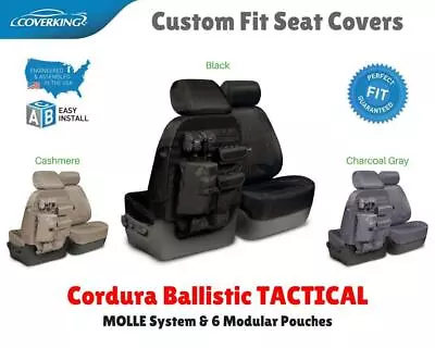 Seat Covers Tactical Ballistic Molle For Dodge Ram 1500 Custom Fit • $299.99