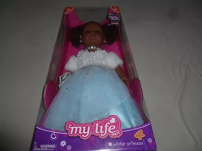 New My Life Winter Princess Holiday Doll African American Nib Christmas 2017 Toy • $54.99