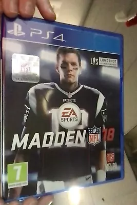 Madden 18 Ps4 Game Any Codes May Not Work • £3.90