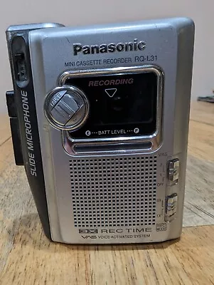 Panasonic Mini Cassette Recorder RQ-L31 • $25