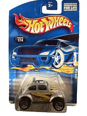 2001 Hot Wheels Collector #174 BAJA BUG Sliver Metal Base Variant W/RZR Spokes • $7.50