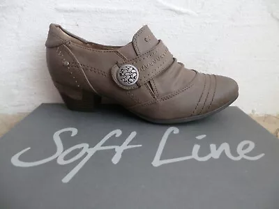 £42.83 • Buy Jana Soft Line Court Shoes Slippers Casual Shoes Ballerina Shoes Braun New