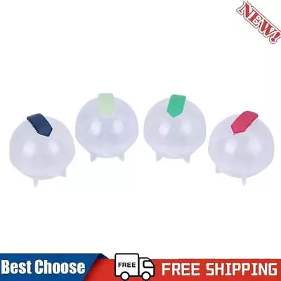 Big Large Ice Cube Maker Tray Rubber Mold Ball Sphere Whiskey DIY Round Mould • £2.63