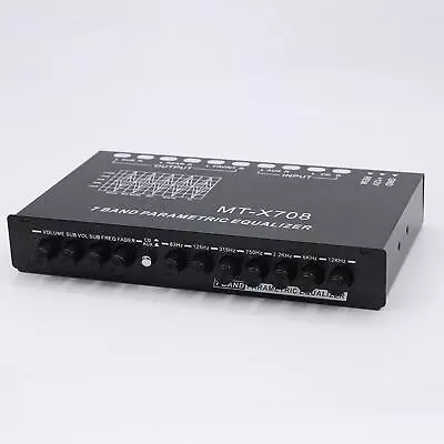 7 Band Equalizer Car Audio 12V Multifunctional Car Audio Graphic Equalizer • £32.11