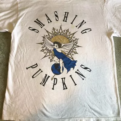 Vintage Smashing Pumpkins Shirt Cotton White Best Gift New New Shirt • $23.99