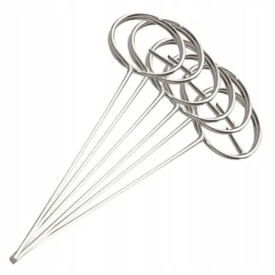 50pcs - Stainless Steel Price Label Holders Provision Pins For Butcher's & Deli • £13.59