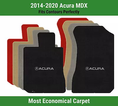 Lloyd Velourtex Front Carpet Mats For '14-20 Acura MDX W/Acura A With Acura Word • $138.99