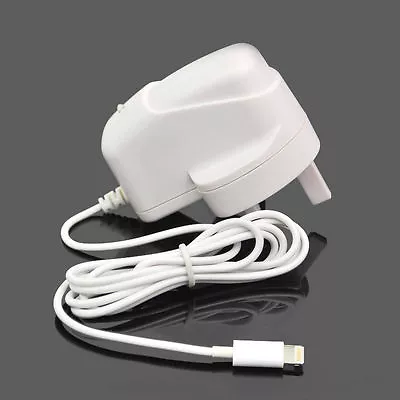 Fast Charger For IPhone 6 Plus IPhone 7 IPhone 8 IPad Mini 2 - 1Amp Wall Adapter • £6.99