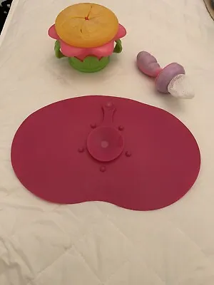 Baby Girls Weaning Set Nubby Snack Cup Nubby Nibbler Tommee Tippee Magic Mat • £5