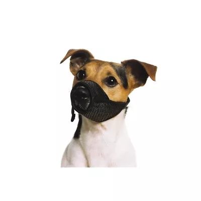 Ancol Soft Dog Muzzle Soft Comfortable Breathable Mesh Muzzles Sizes 0 1 2 3 4 5 • £6.49