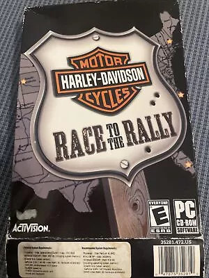 Harley-Davidson Motorcycles: Race To The Rally (PC 2006) • $5