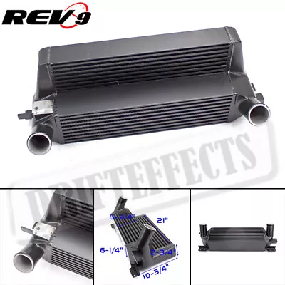 $348 • Buy Rev9 For FORD MUSTANG 2.3L ECOBOOST 15-21 Bolt-On Front Mount Intercooler Kit V2