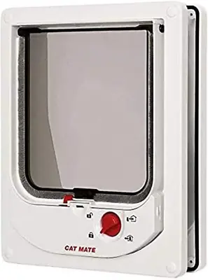 Cat Mate Electromagnetic Cat Flap White • $72.99