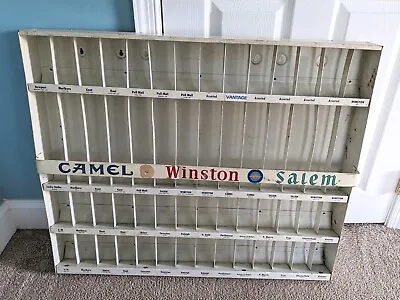 Vintage Metal Cigarette Store Display Camel Winston-Salem 27x32.5  • $134.95