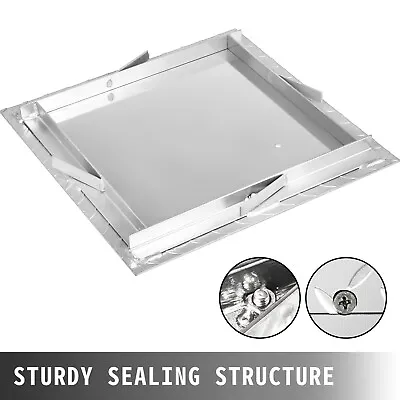 500X500X40MM Steel Drain Recess Tray Recessed Manhole Cover And Frame & Lock • £40.79