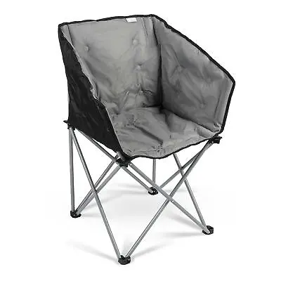 Kampa Tub Chair - Folding Padded Camping Chairs - Blue Green Orange Red Grey • £34.99