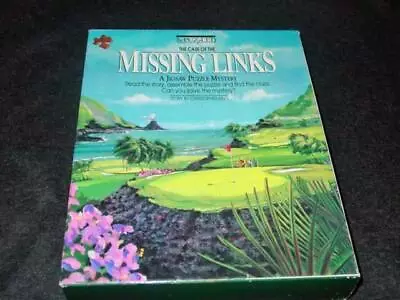 BePuzzled - The Case Of The Missing Links - 750 Pc Puzzle - 1990 • $15.99