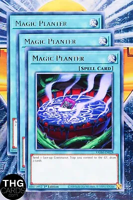 Magic Planter VASM-EN028 1st Edition Rare Yugioh Card Playset • $2.23