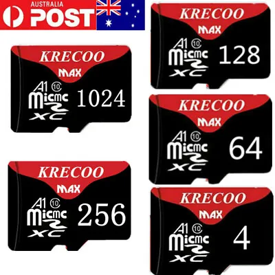 Ultra Micro SD Memory Card 1024GB 256GB Class 10 U3 Flash TF Card For Dash Cam • $19.39