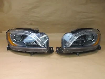🥇12-15 Mercedes W166 Ml Set Of 2 Front Left Right Xenon Hid Headlight Lamp Oem • $1485.66