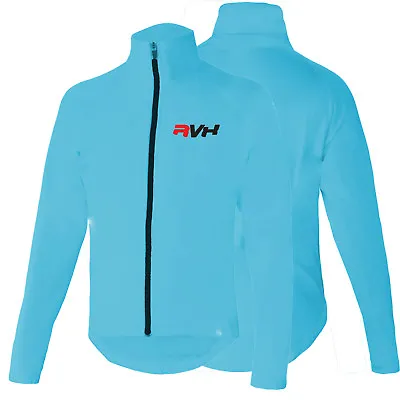 Cycling Jacket Highly Visible HI VIZ Windproof Showerproof Breathable Walking • £8.45