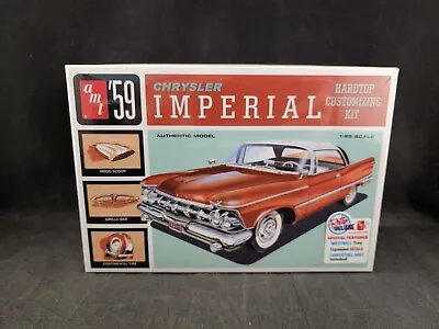 AMT '59 Chrysler Imperial Hardtop 1:25 Scale Plastic Model Kit 1136 Sealed Box • $33.29