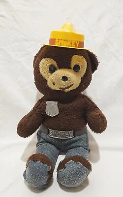 Vintage 18  Smokey The Ranger VINTAGE Teddy Bear Plush Doll Smokey Bear • $61.31