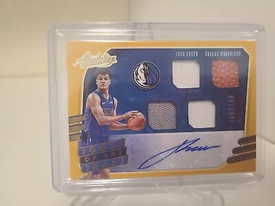 $79.95 • Buy 2020 Absolute Josh Green Tools Of The Trade /199 RPA Auto! RC Rookie!