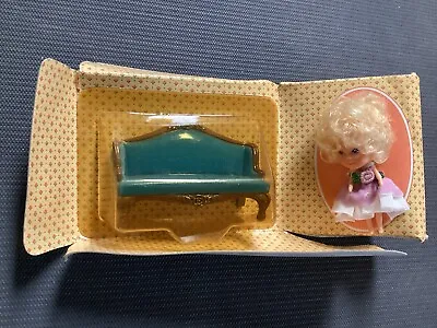 1980 The Littles Dollhouse Furniture Hedy Doll & Her Sofa By Mattel #1793 Unused • $14.40