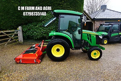 19 JOHN DEERE 3045R COMPACT CAB TRACTOR ONLY - V5 *NO VAT* 570hrs TURF TYRES • £24990