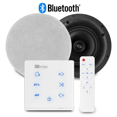 £160 • Buy Bluetooth Ceiling Speaker Set - 2x FCS5 5  And A50W Home Audio Music System