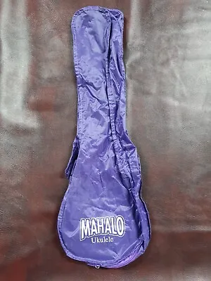 $12.82 • Buy Mahalo Soprano Purple Ukulele Bag With Carry Handle.