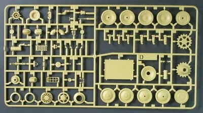 Academy 1/35th Scale Panther G Last Production - Parts Tree D From Kit No. 13523 • $10.99