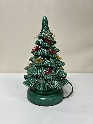 Vintage Ceramic Christmas Tree Lights Up Birds 10  • $20