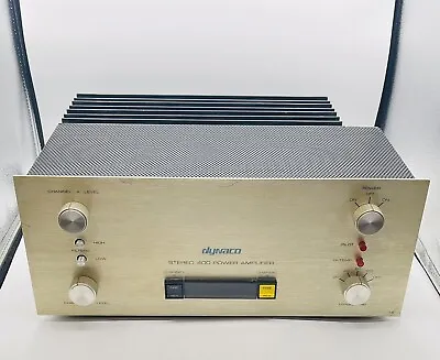 Vintage DYNACO Stereo 400 POWER AMPLIFIER - 2 Channel - USA Made - Working • $450