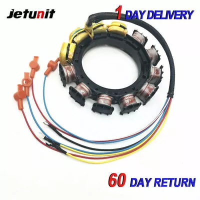 9Amp Outboard Stator For Mercury 1976-1989 90-200HP 2Stroke 6Cyl 398-5454A18/A55 • $149.99