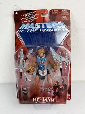 Vintage 2002 Martial Arts He-Man Action Figure Masters Of The Universe Toy • $17.95